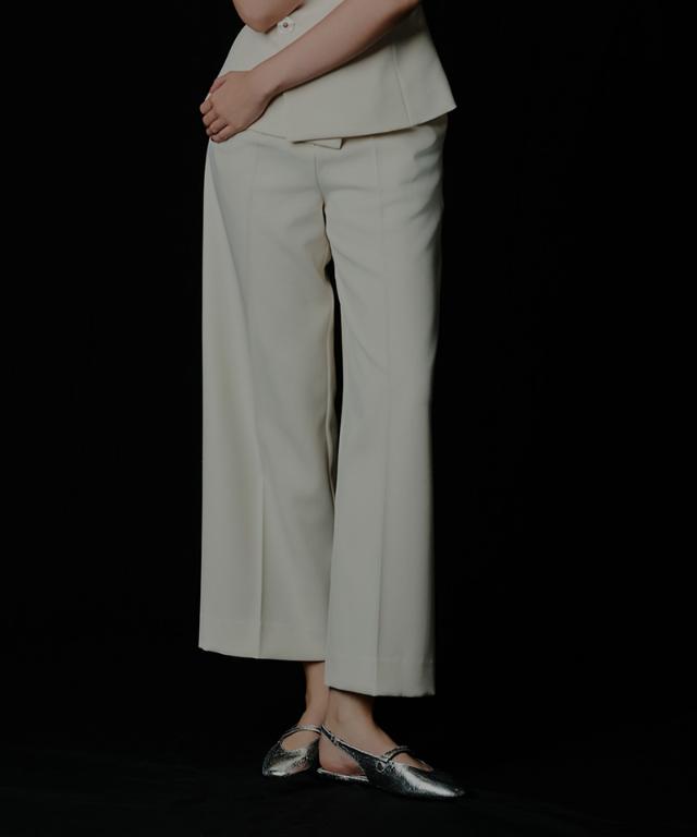 ワイド美脚パンツ（防シワ・UVカット機能生地）_sty26ss-pt08