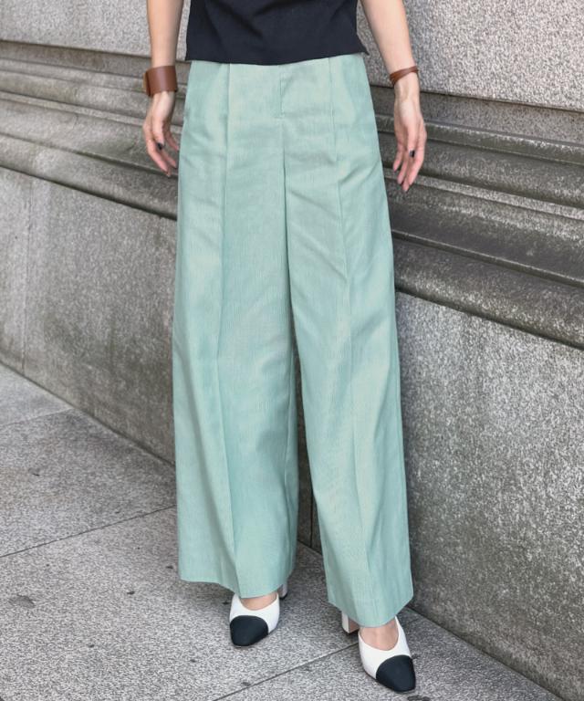 ストライプ美脚マリンパンツ（eco素材）_sty26ss-pt15