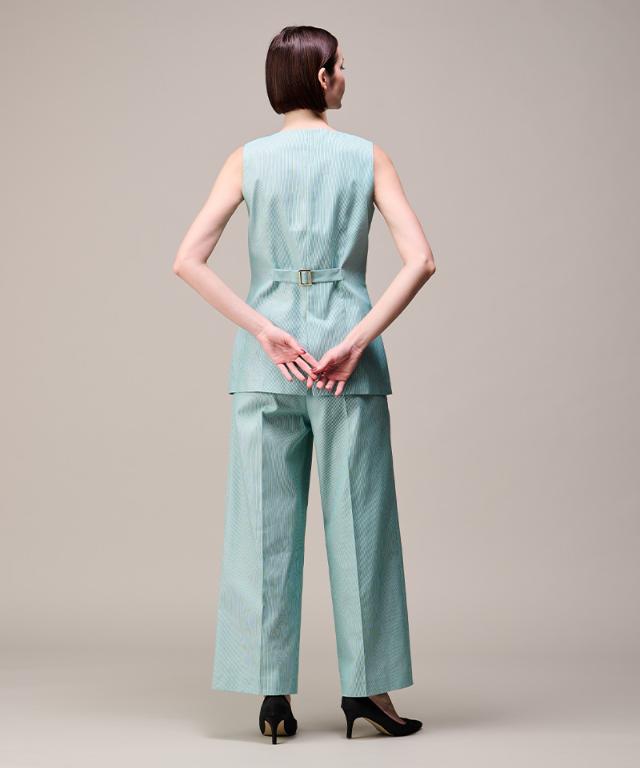 ストライプ美脚マリンパンツ（eco素材）_sty26ss-pt15