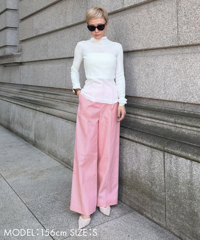 ストライプ美脚マリンパンツ（eco素材）_sty26ss-pt15