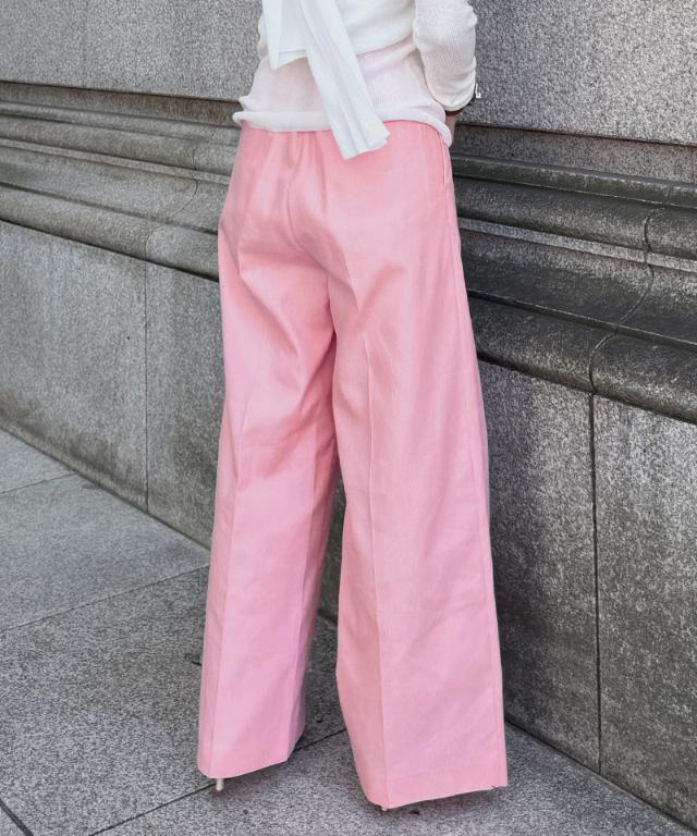 ストライプ美脚マリンパンツ（eco素材）_sty26ss-pt15