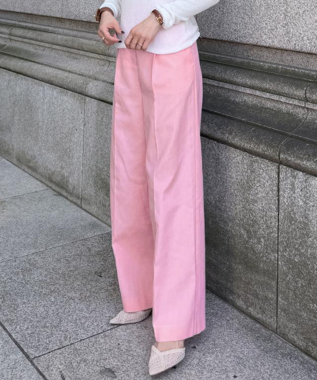 ストライプ美脚マリンパンツ（eco素材）_sty26ss-pt15