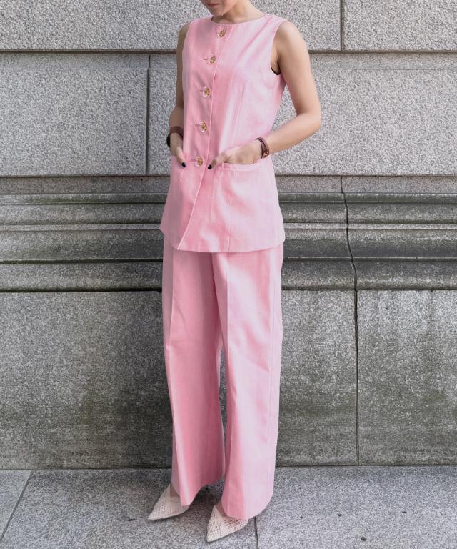 ストライプ美脚マリンパンツ（eco素材）_sty26ss-pt15