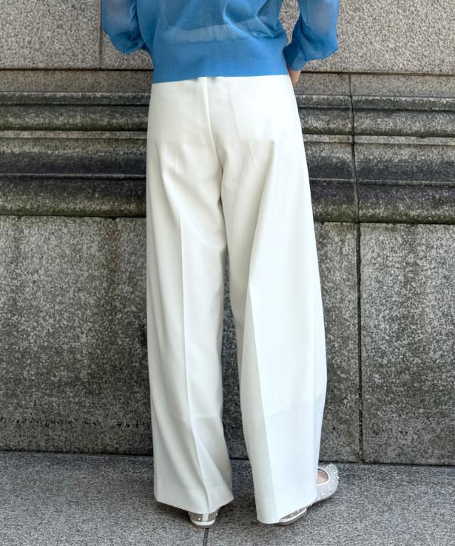 クール素材美脚ワイドパンツ(接触冷感・防シワ・UV)_sty26ss-pt22