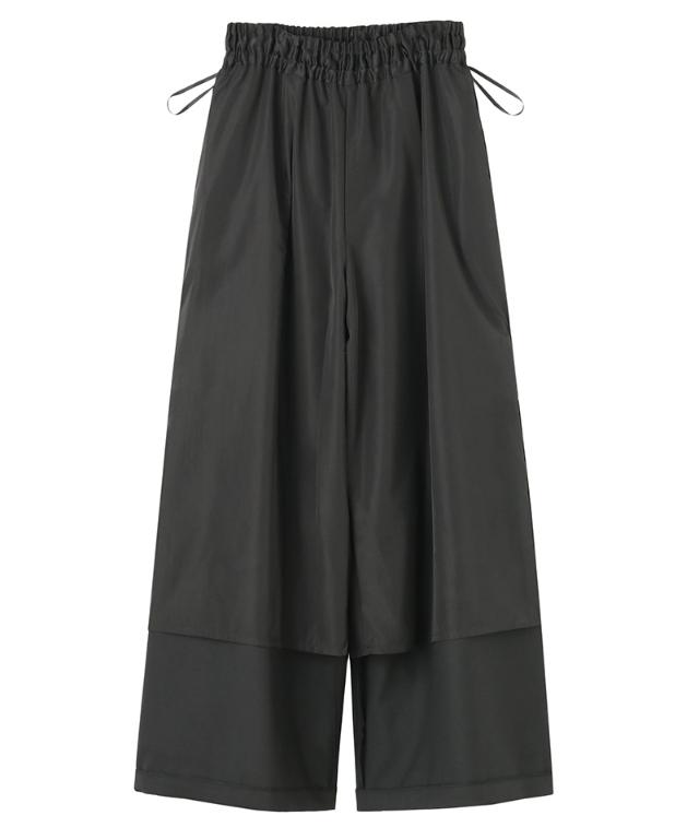 ウエストサテンパンツ（防シワ生地）_sty26ss-pt23