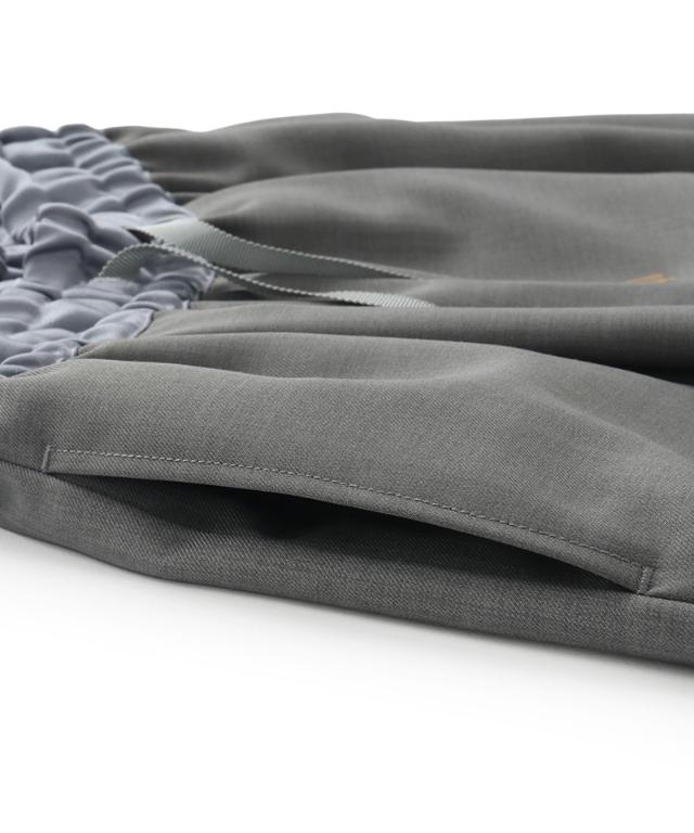 ウエストサテンパンツ（防シワ生地）_sty26ss-pt23