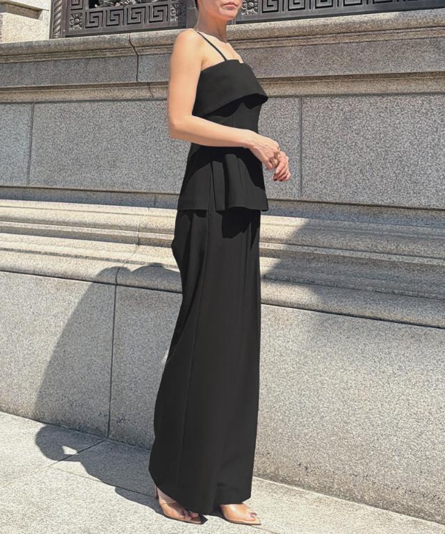 ワイドストレートパンツ（防シワ機能性生地）_sty26ss-pt45