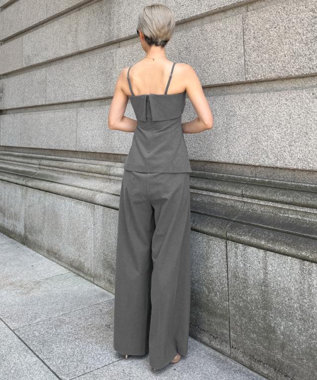 ワイドストレートパンツ（防シワ機能性生地）_sty26ss-pt45