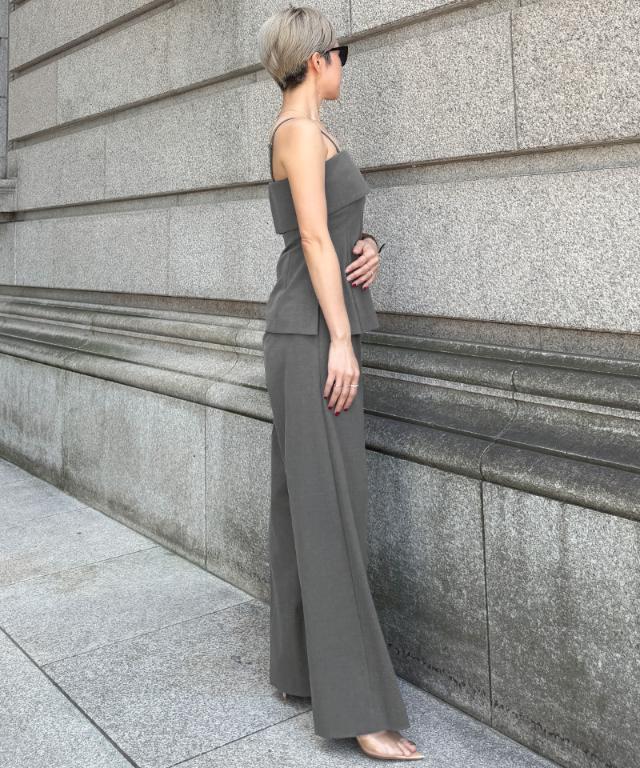 ワイドストレートパンツ（防シワ機能性生地）_sty26ss-pt45