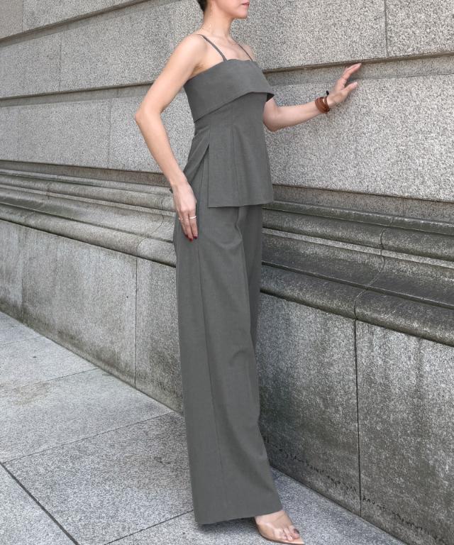 ワイドストレートパンツ（防シワ機能性生地）_sty26ss-pt45