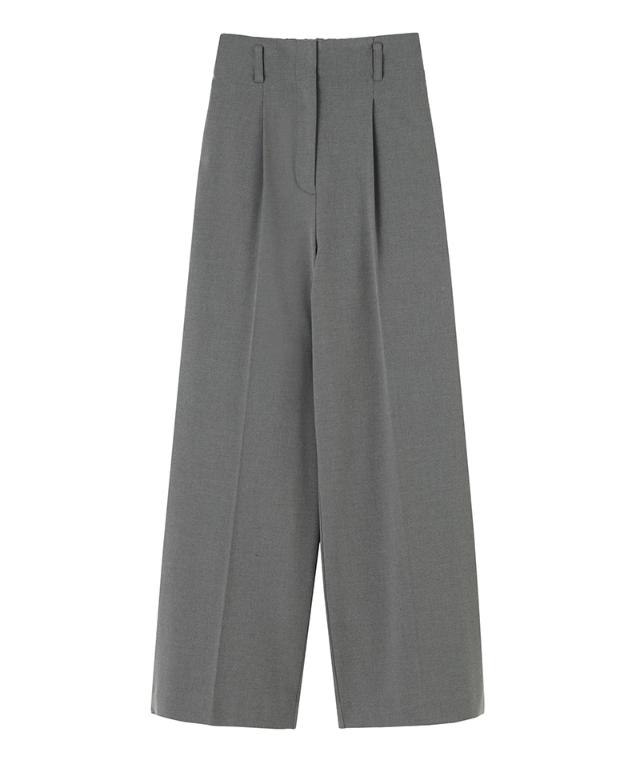 ワイドストレートパンツ（防シワ機能性生地）_sty26ss-pt45