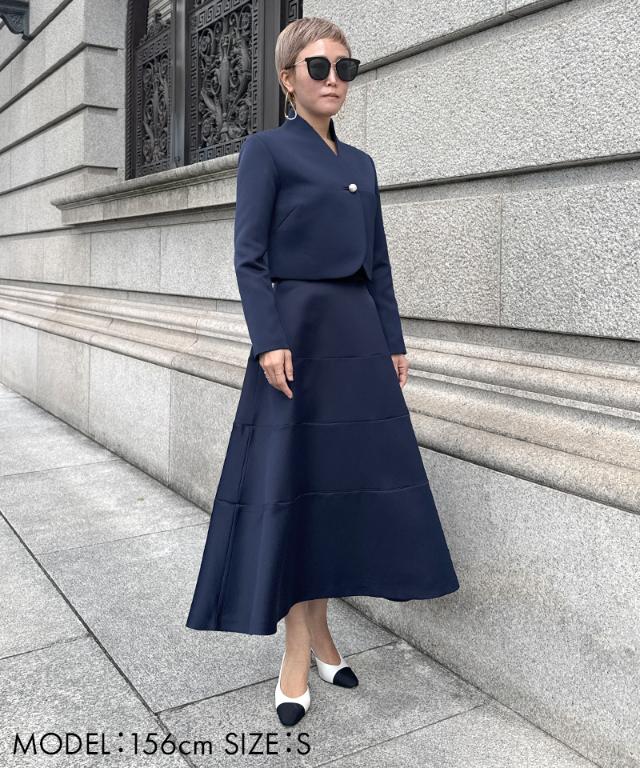 JENNE切り替えスカート_sty26ss-sk05