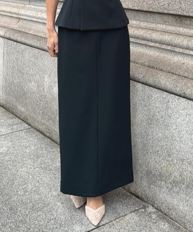 JENNEストレートスカート（防シワ・UVカット機能生地）_sty26ss-sk07
