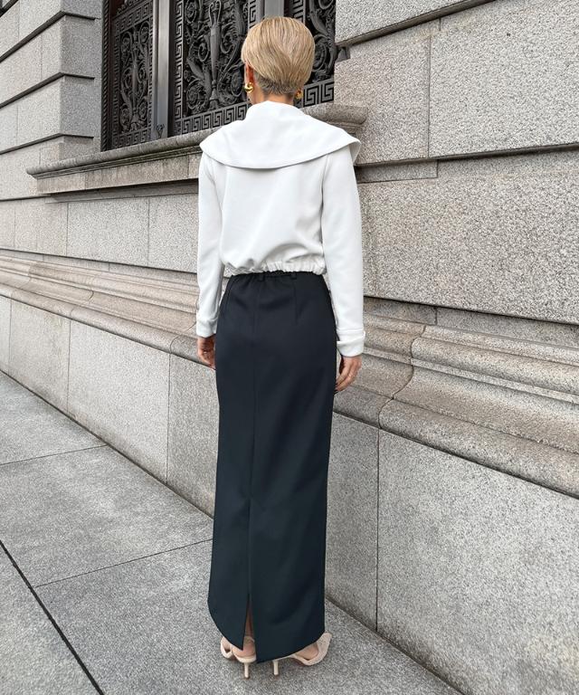 JENNEストレートスカート（防シワ・UVカット機能生地）_sty26ss-sk07