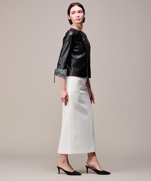 JENNEストレートスカート（防シワ・UVカット機能生地）_sty26ss-sk07