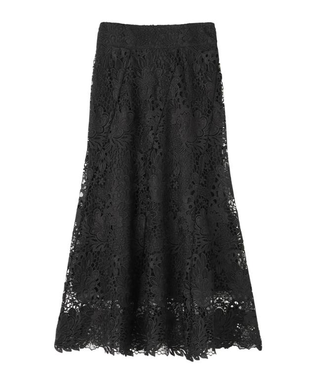 JENNEレースマーメイドスカート_sty26ss-sk21
