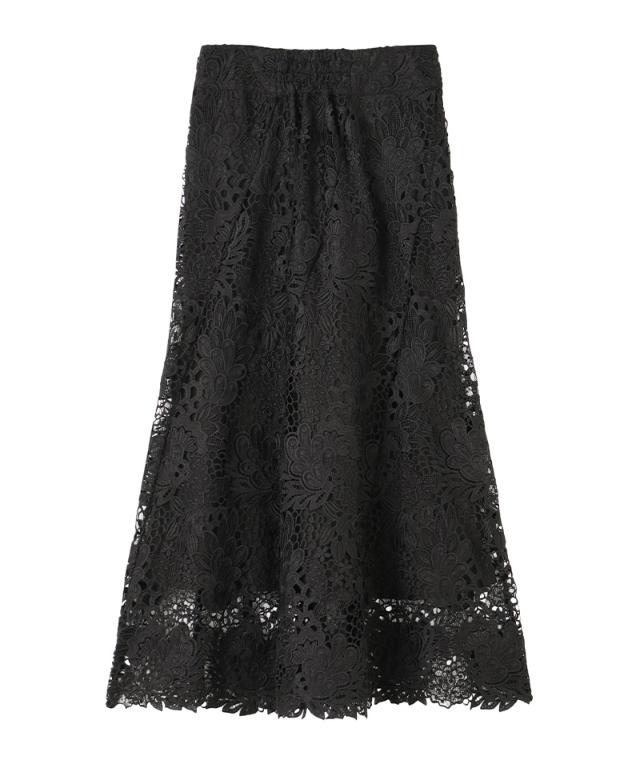 JENNEレースマーメイドスカート_sty26ss-sk21