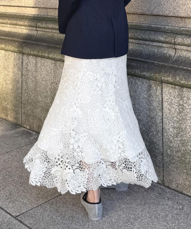 JENNEレースマーメイドスカート｜JENNE(ジェンヌ)公式通販：パリ