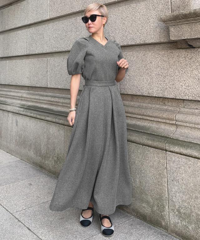 タックダンボールニットスカート_sty26ss-sk33