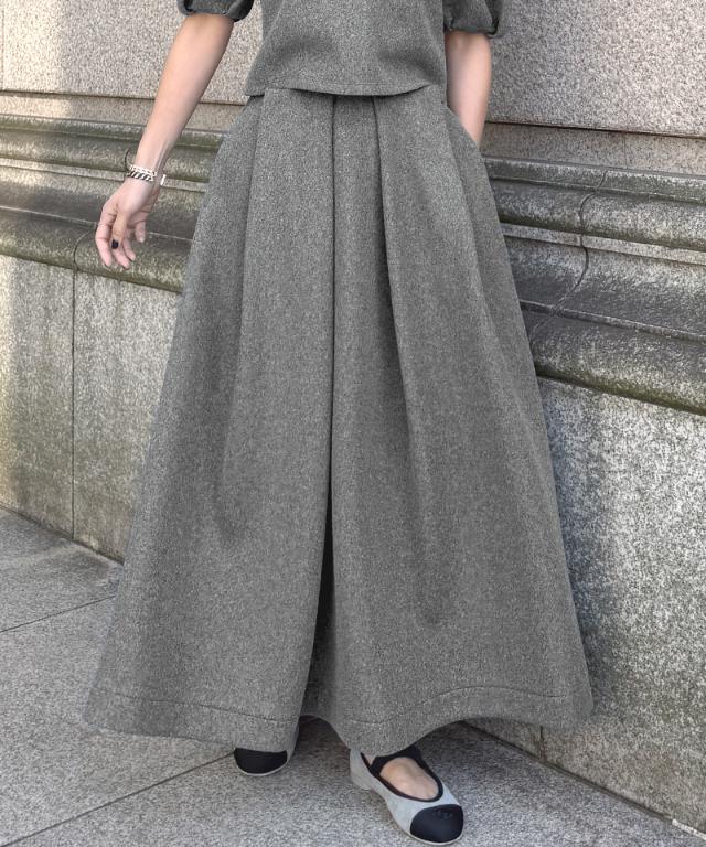 タックダンボールニットスカート_sty26ss-sk33