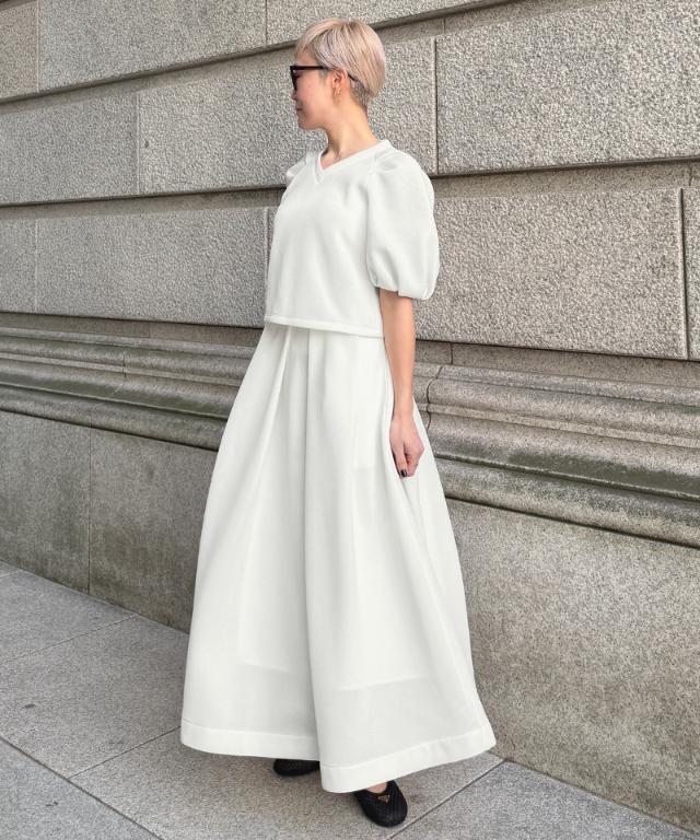 タックダンボールニットスカート_sty26ss-sk33