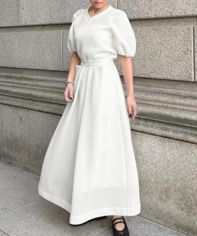 タックダンボールニットスカート_sty26ss-sk33