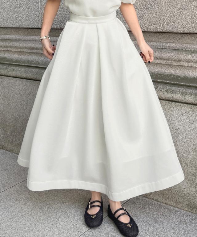 タックダンボールニットスカート_sty26ss-sk33