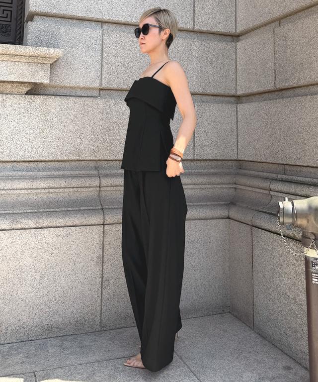 ビスチェ風トップス（防シワ機能性生地）_sty26ss-tp11