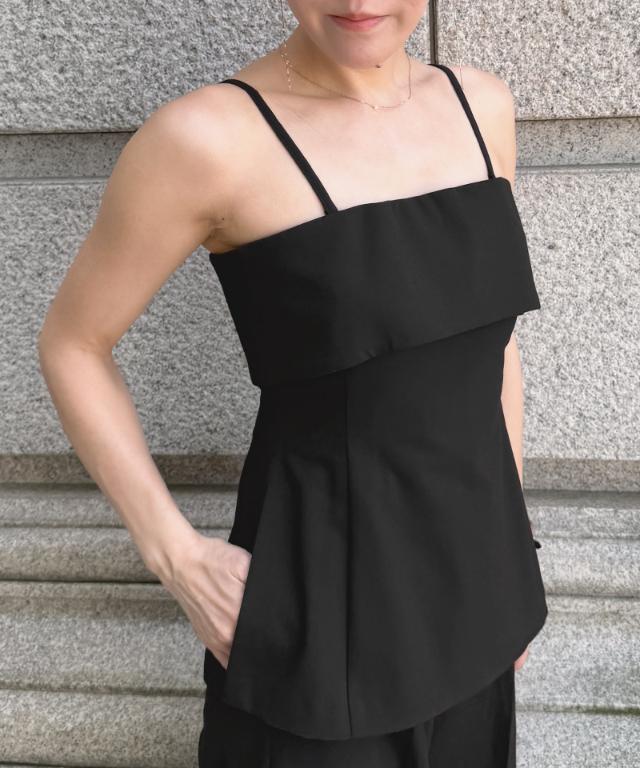 ビスチェ風トップス（防シワ機能性生地）_sty26ss-tp11