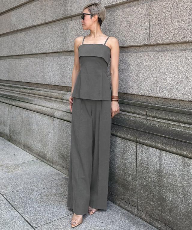 ビスチェ風トップス（防シワ機能性生地）_sty26ss-tp11