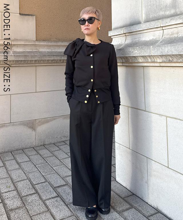 日本製おりがみリボンブルゾン（紫外線９９．９％カット）_sty26ss-tp25