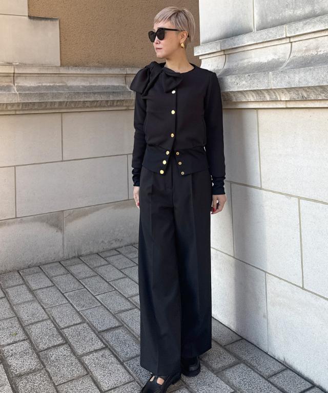 日本製おりがみリボンブルゾン（紫外線９９．９％カット）_sty26ss-tp25