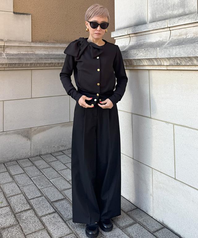 日本製おりがみリボンブルゾン（紫外線９９．９％カット）_sty26ss-tp25