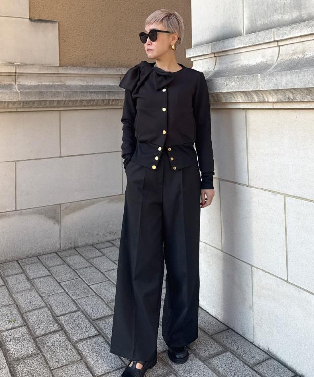 日本製おりがみリボンブルゾン（紫外線９９．９％カット）_sty26ss-tp25