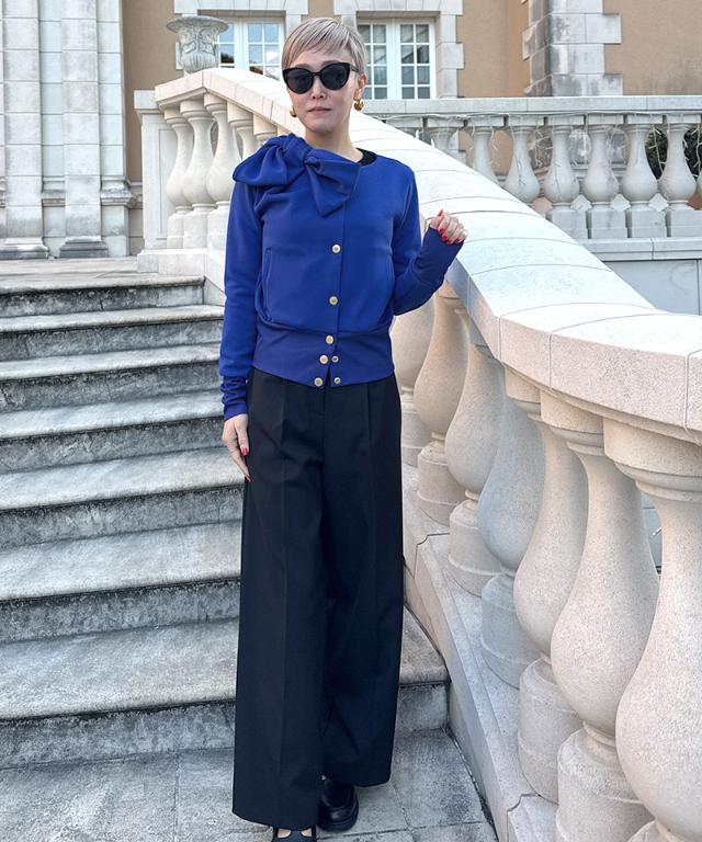 日本製おりがみリボンブルゾン（紫外線９９．９％カット）_sty26ss-tp25