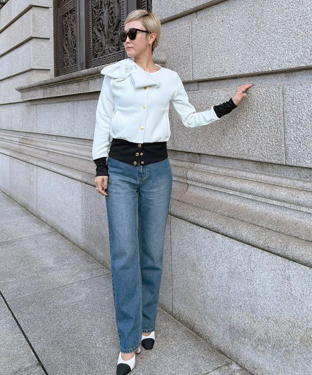 日本製おりがみリボンブルゾン（紫外線９９．９％カット）_sty26ss-tp25