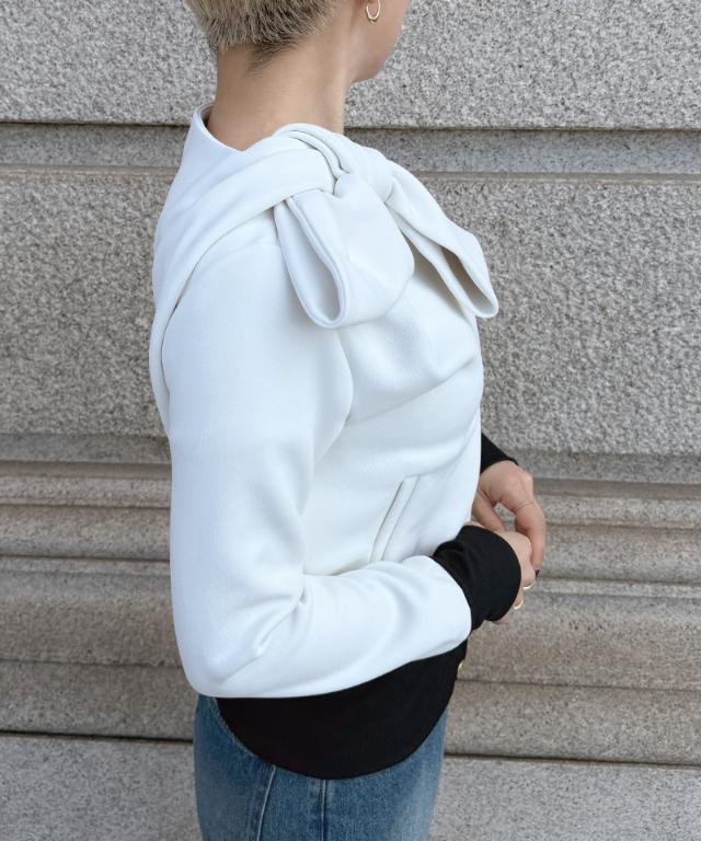 日本製おりがみリボンブルゾン（紫外線９９．９％カット）_sty26ss-tp25