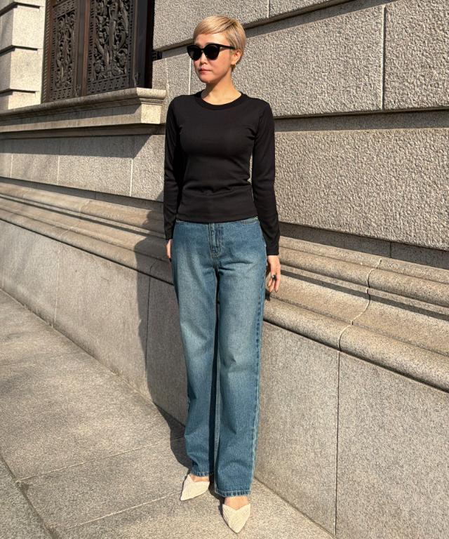 日本製ストレッチリブＴシャツ_sty26ss-tp42