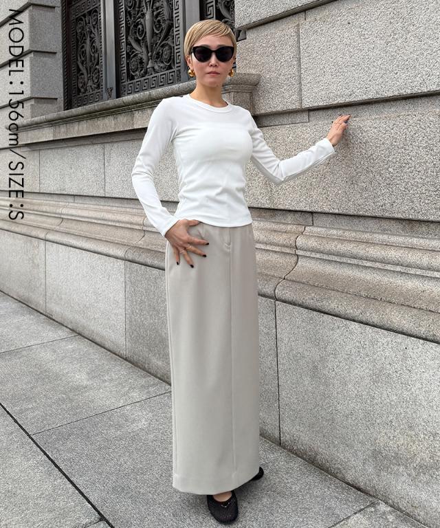 日本製ストレッチリブTシャツ｜JENNE(ジェンヌ)公式通販：パリ