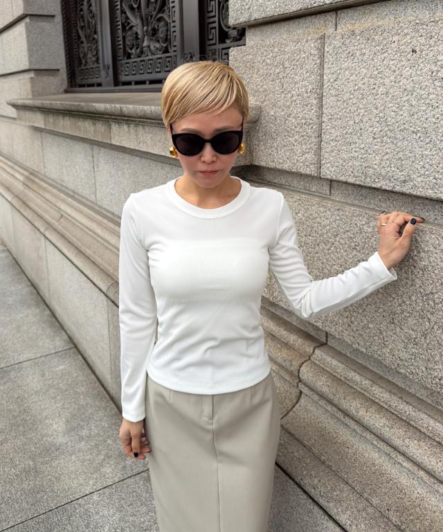 日本製ストレッチリブＴシャツ_sty26ss-tp42