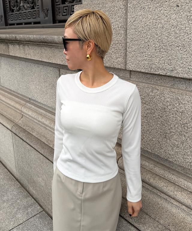 日本製ストレッチリブＴシャツ_sty26ss-tp42