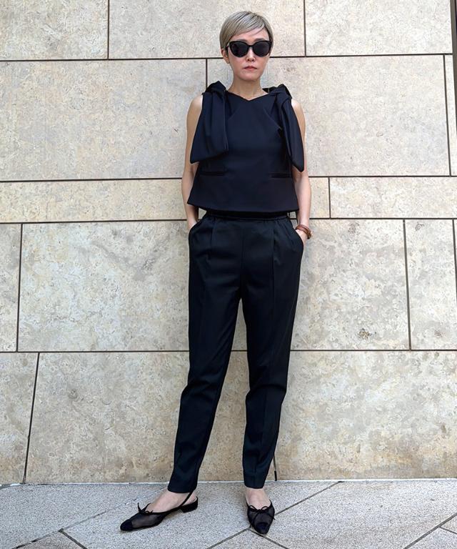 リボンVネックトップス_sty26ss-tp46