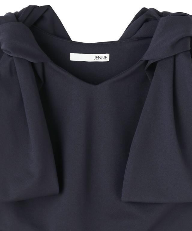 リボンVネックトップス_sty26ss-tp46