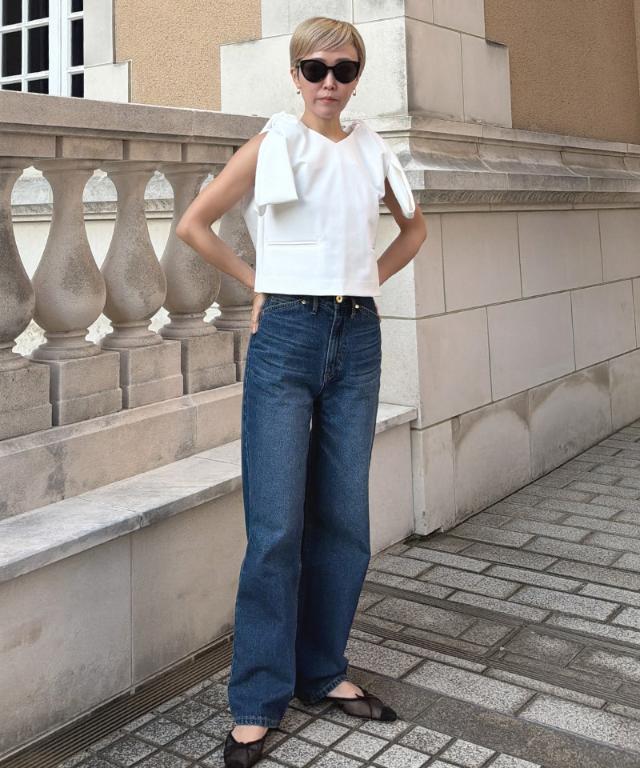 リボンVネックトップス_sty26ss-tp46