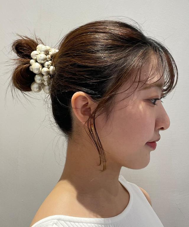 コットンパールヘアーゴム_sym25ss-ac20