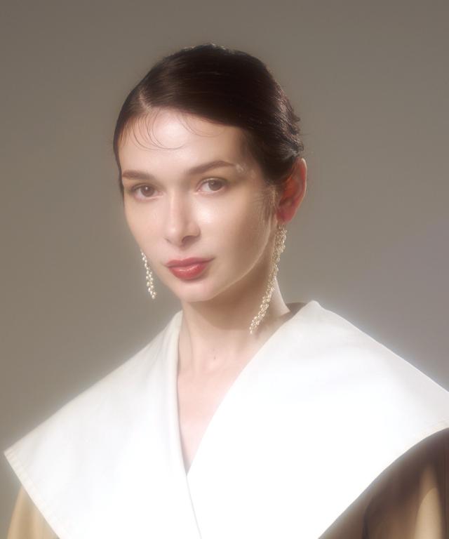 淡水パールアシンメトリーピアス_sym26ss-ac02