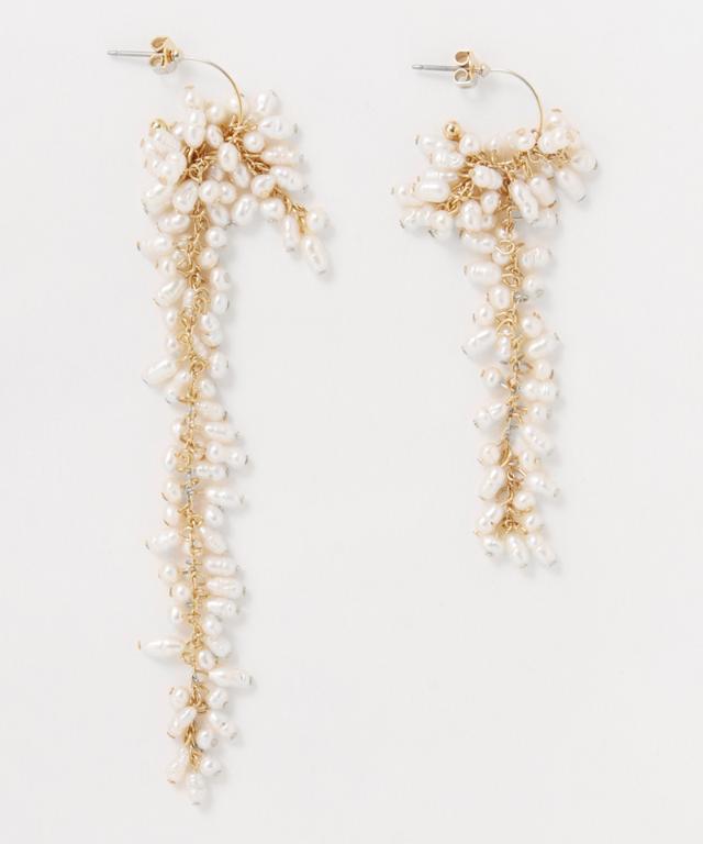 淡水パールアシンメトリーピアス_sym26ss-ac02