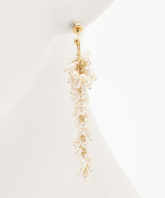 淡水パールアシンメトリーピアス_sym26ss-ac02