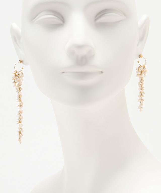 淡水パールアシンメトリーピアス_sym26ss-ac02