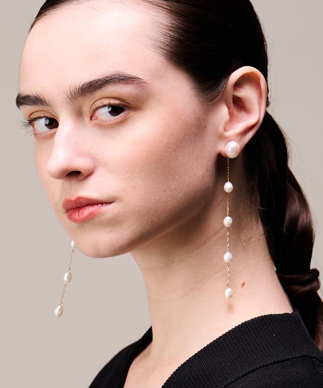 淡水パールロングピアス_sym26ss-ac03